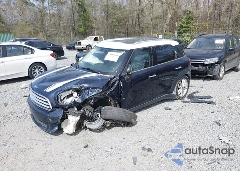 2013 Mini Countryman Cooper from USA, damaged, VIN WMWZB3C53DWM09538